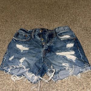Aeropostale Jean Shorts, Darkwash 000
